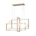 Loft Industry Modern - Meet Square Chandelier